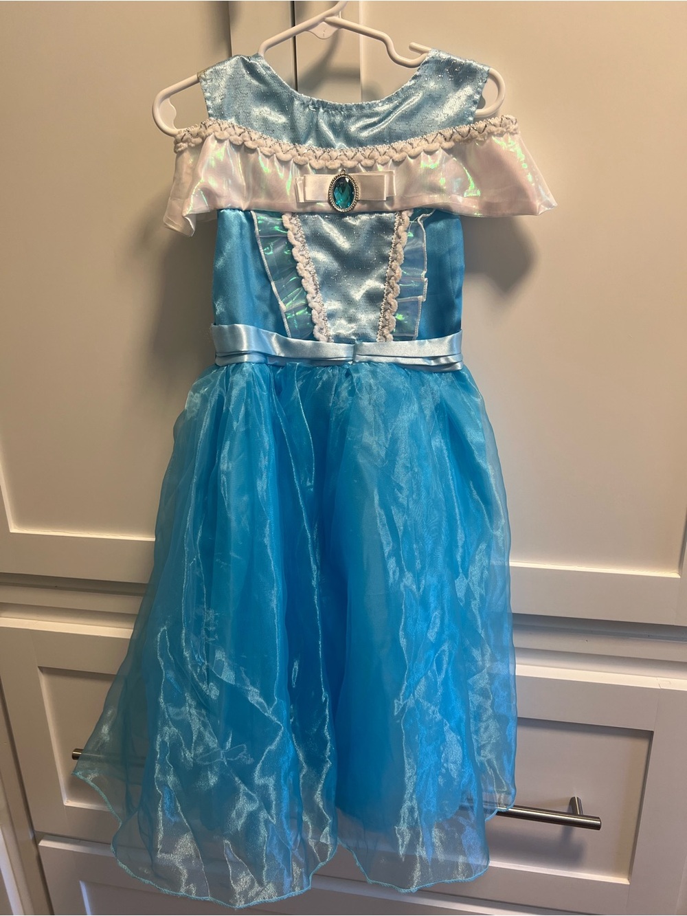 Disney Princess blue dress up dress